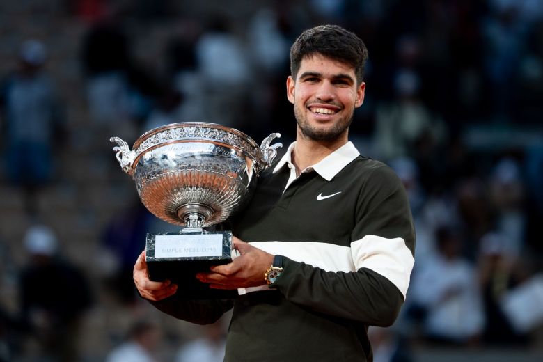 Tennis Roland Garros Carlos Alcaraz 5e GC J esp re Que a Ne Va 